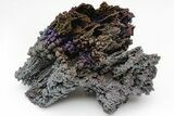 Vibrant, Iridescent Hematite After Goethite Formation - Georgia #209844-1